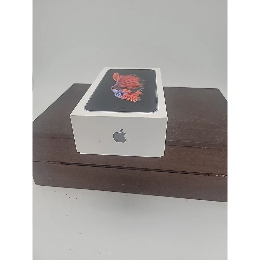 Apple iPhone 6s Plus Box for Space Gray 128GB-BOX ONLY NO PHONE Inserts Charger